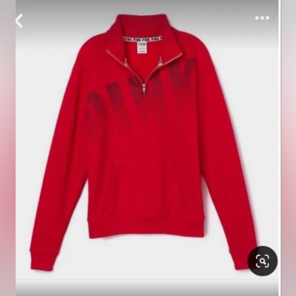 PINK VS Quarter Zip Sweatshirt